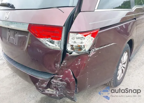 2015 Honda Odyssey Ex-L из США, поврежденный, VIN 5FNRL5H62FB093294